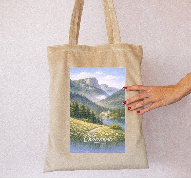 Sac en velours "Chartreuse"