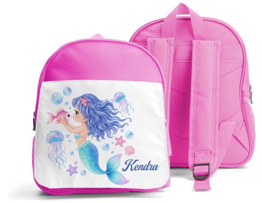 sac à dos personnalisé "sirène"