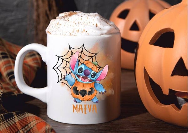 Mug spécial halloween personnalisé