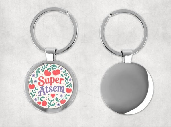 Porte-clés "Super Atsem"