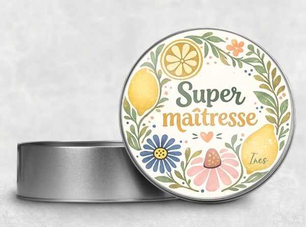 Boîte Métal Personnalisée Spécial cadeau de fin d'année