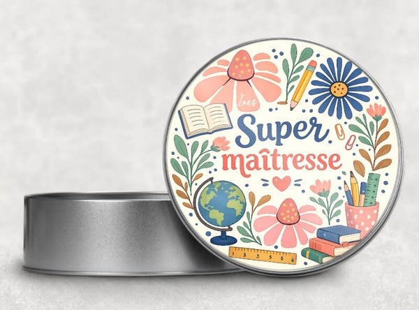Boîte Métal Personnalisée Spécial cadeau de fin d'année