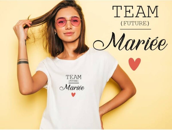 T-shirt EVJF "Future mariée"