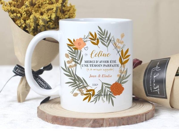 Mug personnalisé spécial mariage
