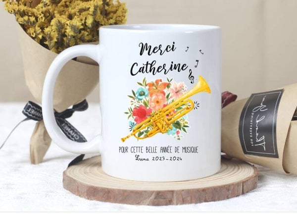 Mug Personnalisé "Fanfare Brillante"