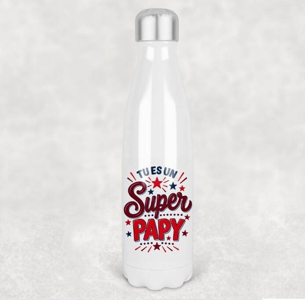 Bouteille isotherme Papy personnalisée 500 ml