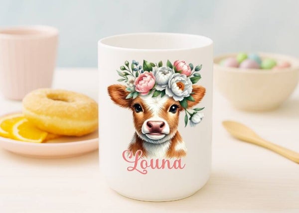 Gobelet personnalisé "vache"