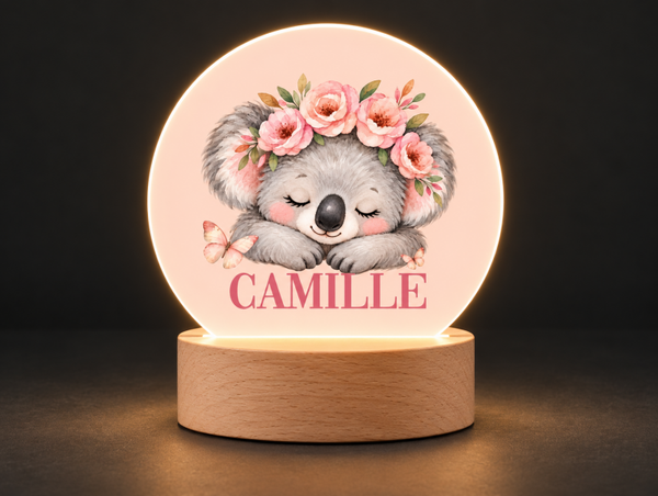 Lampe veilleuse personnalisée KOALA