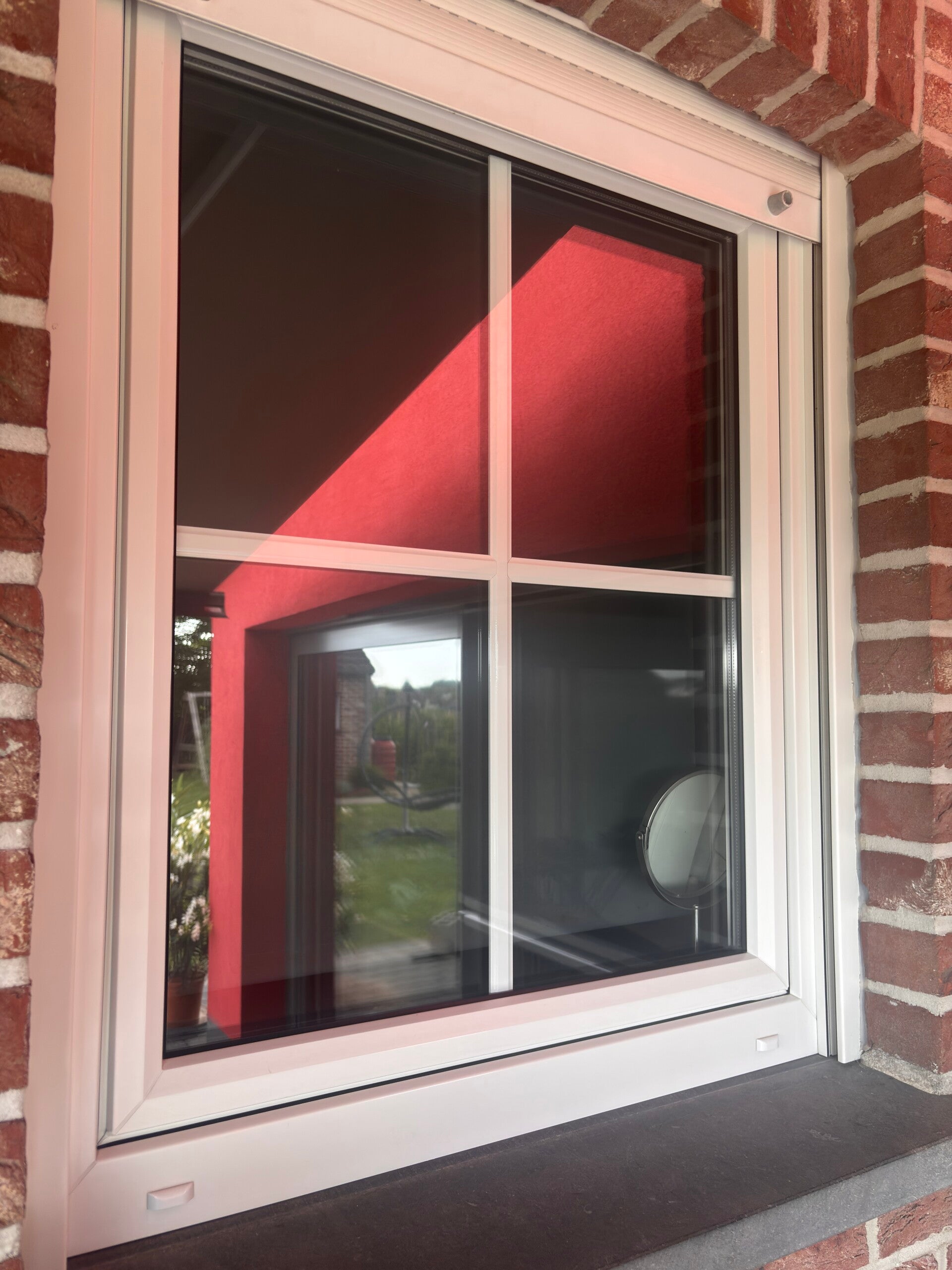 Nettoyage de vitres de salle de bain