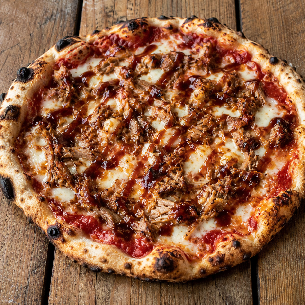 Pizza Pulled pork