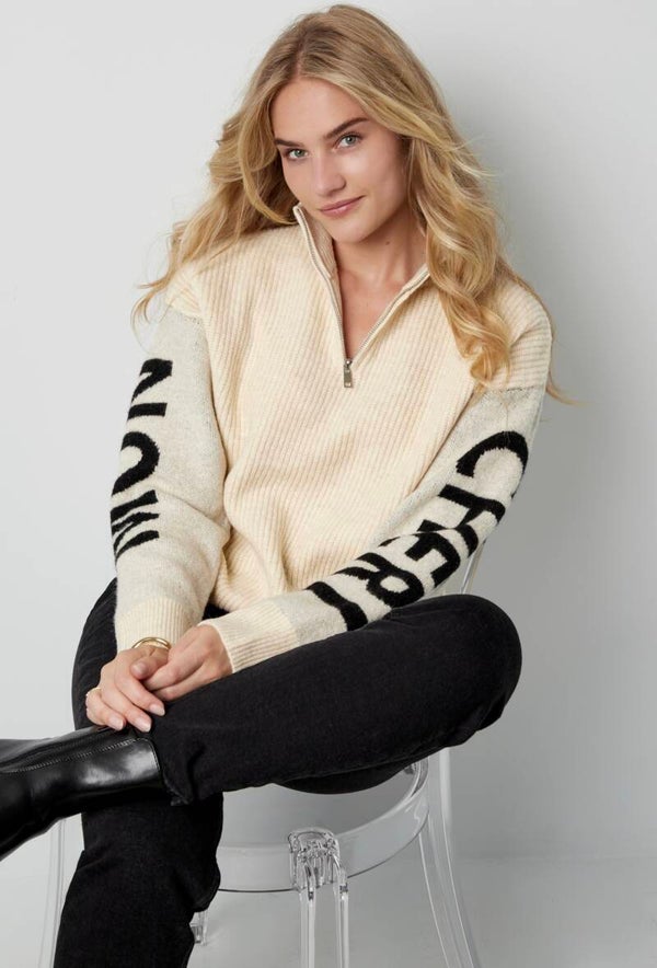 Mon Cheri sweater - Beige