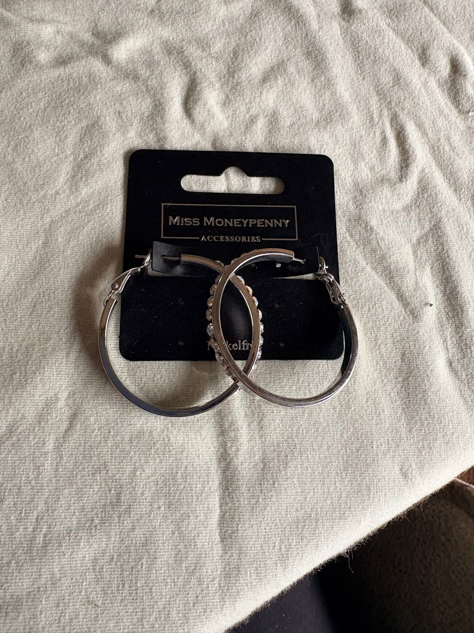 oorbellen  met steentje klein