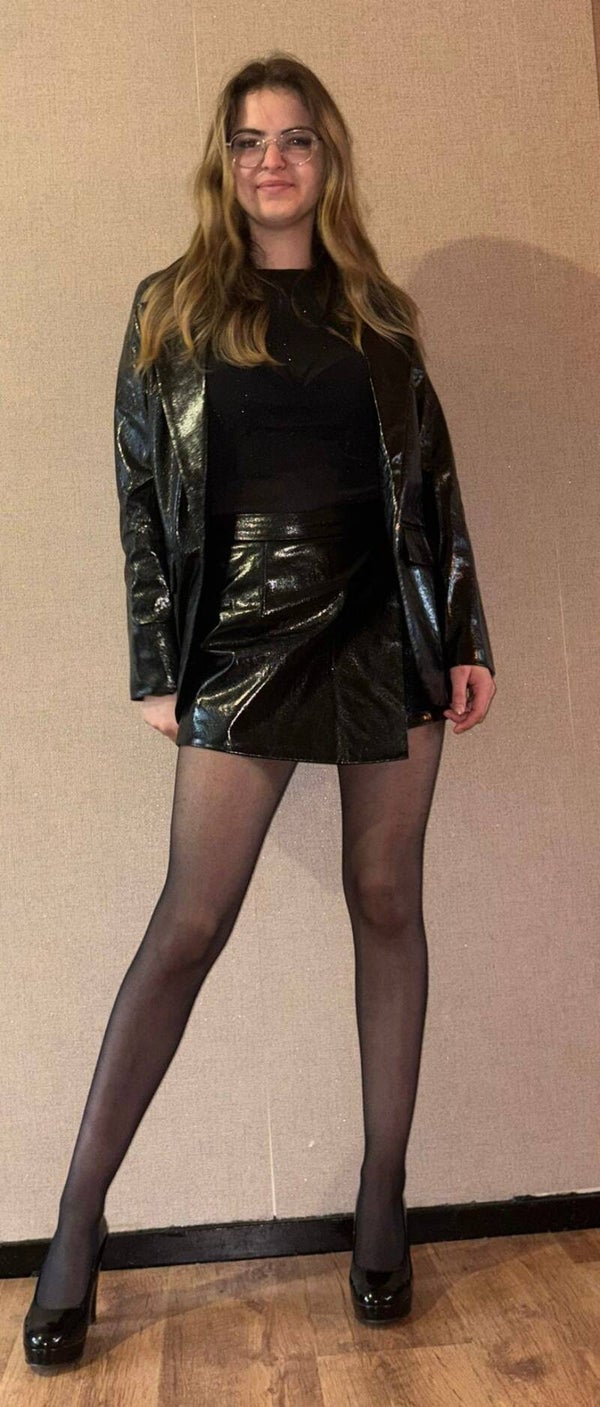 Blazer Gimme zwart Glimmend