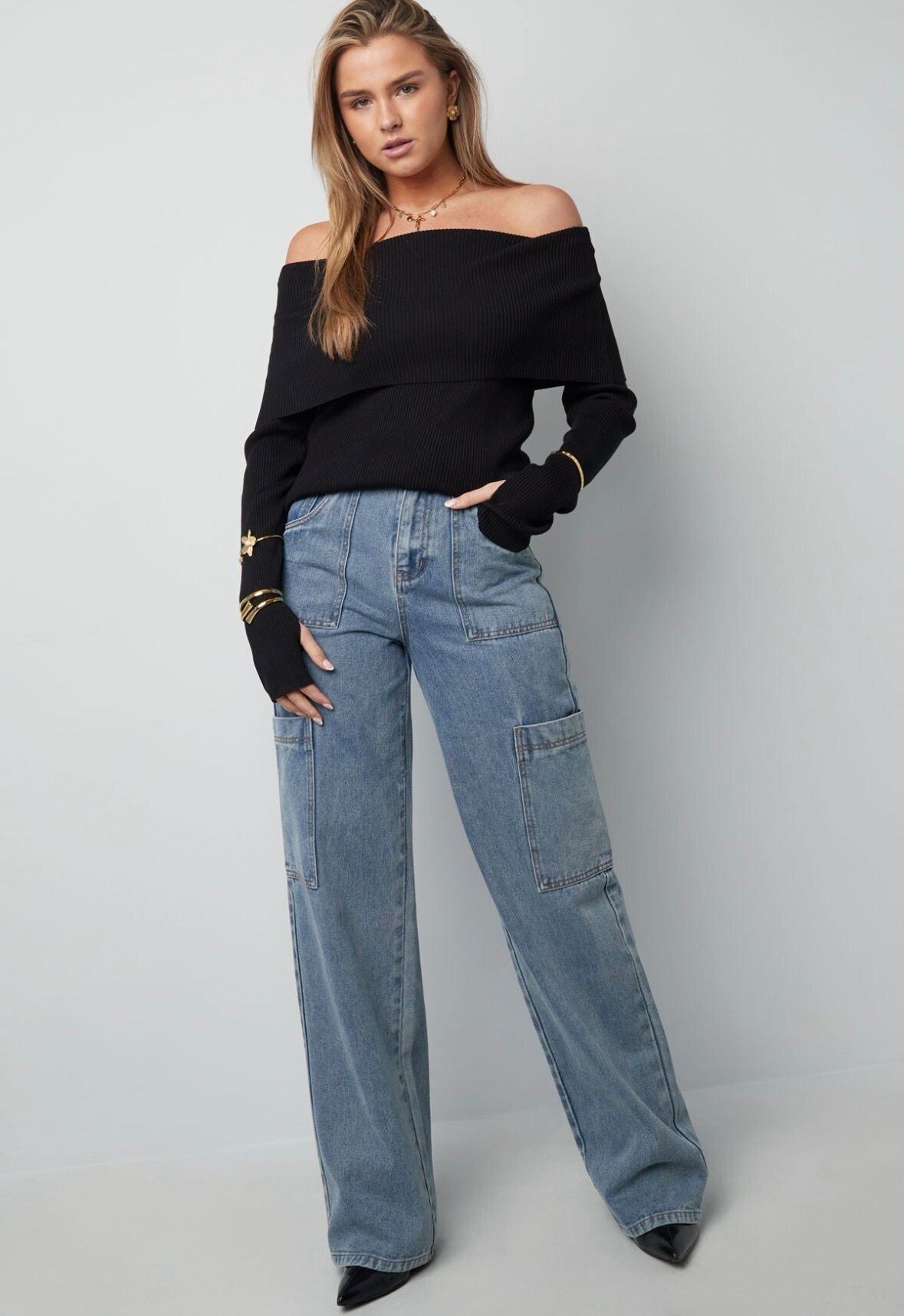Gimme Basic Off- Shoulder