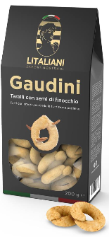 GAUDINI – Taralli mit Fenchelsamen 200 g