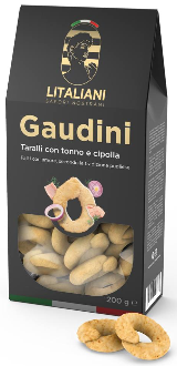 GAUDINI – Taralli mit Thunfisch & Zwiebel 200 g