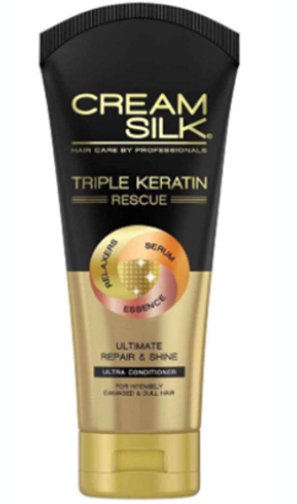 CREAMSILK TRIPLE KERATIN (repair & shine gold)