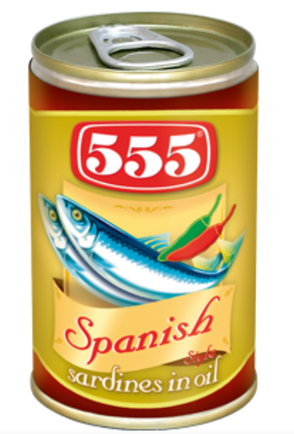555 Spanish Sardines in oil
