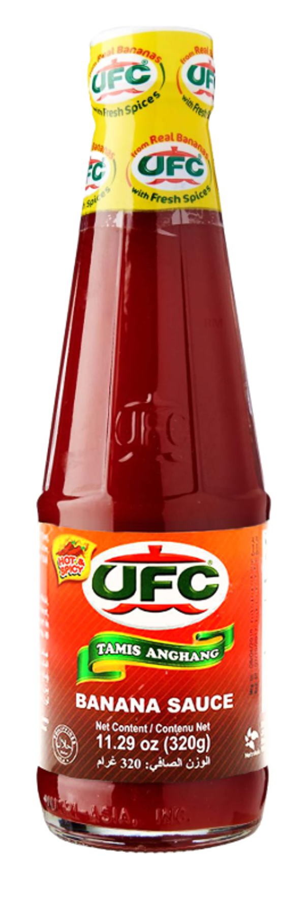 Banana Sauce Hot & Spicy 320g