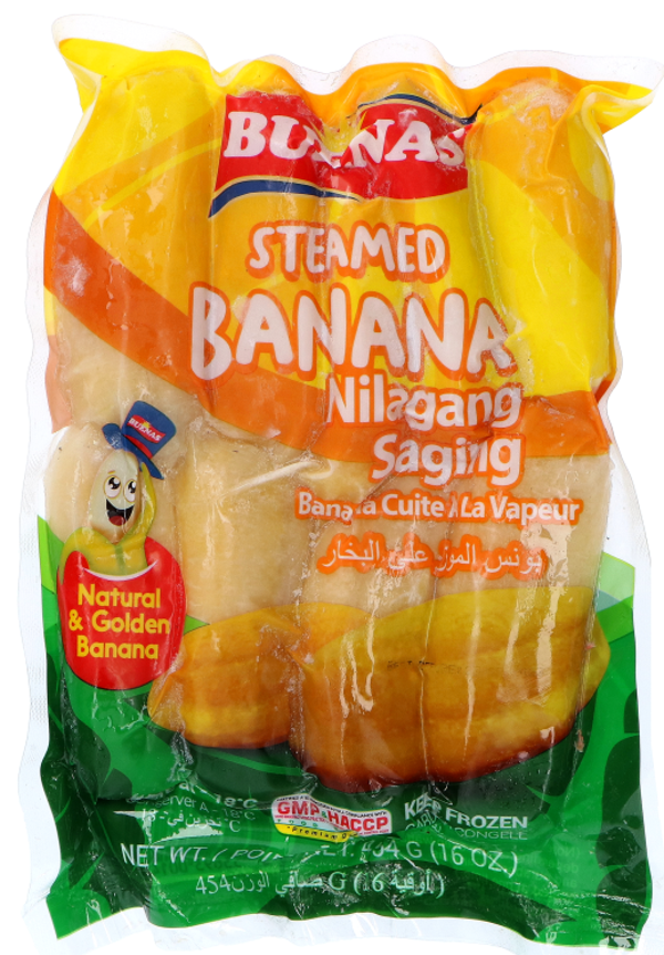 Buenas | Steamed Banana (Saba) 454g