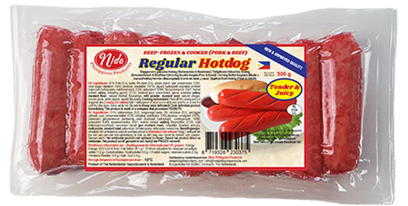 Nida | Hotdog Regular Size 500g