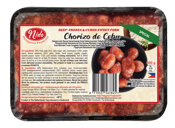 Nida | Chorizo de Cebu 500g