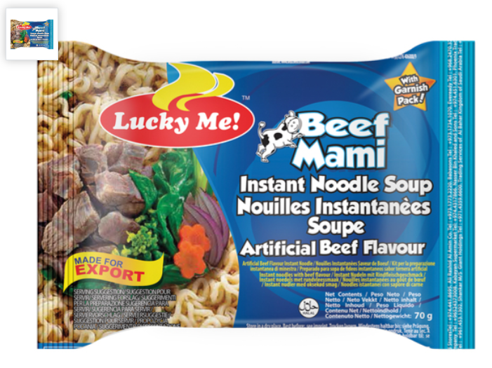 Luck Me Instant Noedels Rundvlees