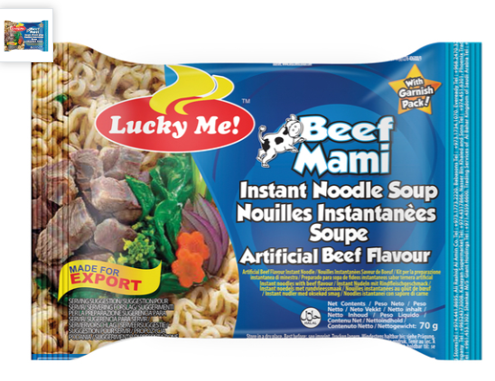 Lucky Me Instant Noodles Beef