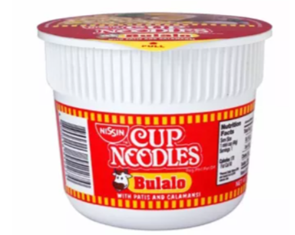 NISSIN CUP NOODLE MINI BULALO FLAVOR 40GR