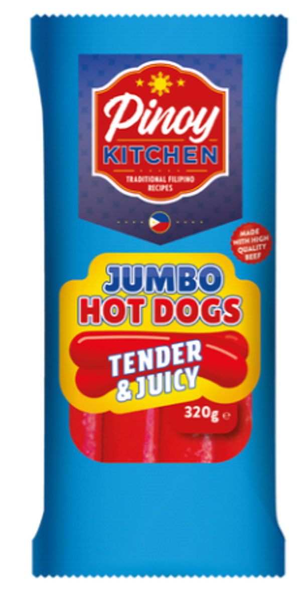 Pinoy Kitchen Jumbo Hotdogs