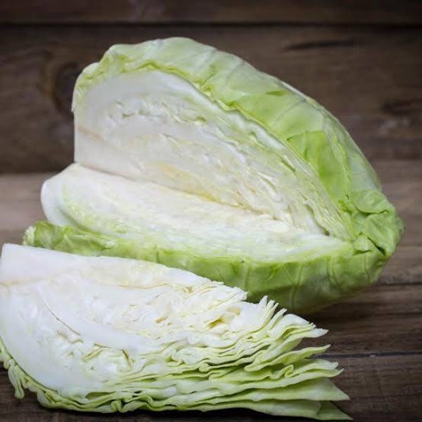 Early Wakefield. Golden Acre, Red Express, All Season cabbages (avail. October 8th)