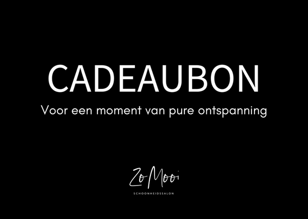 Cadeaubon van €50,- naar €60,-