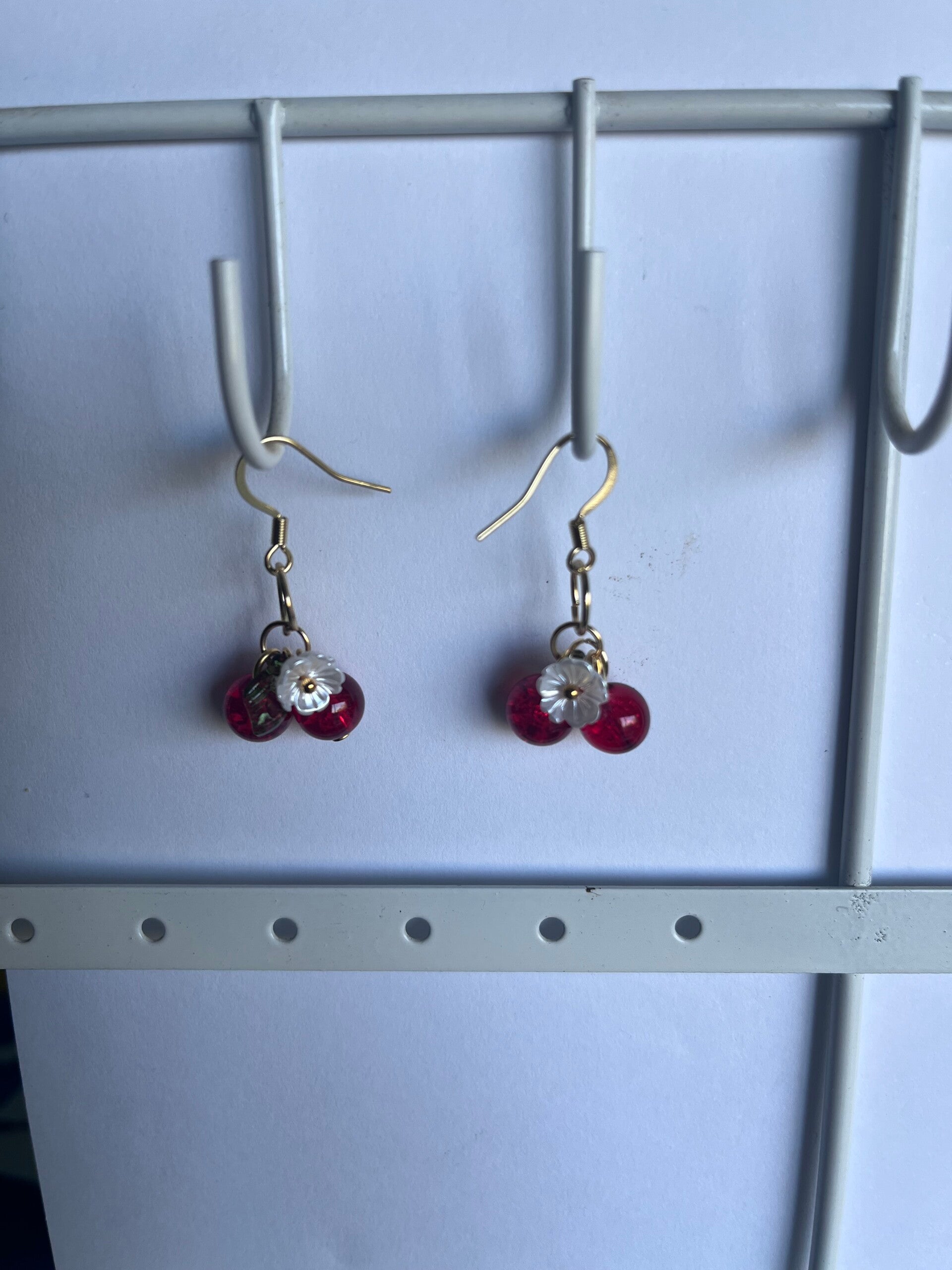 Boucles d’oreilles Cerise