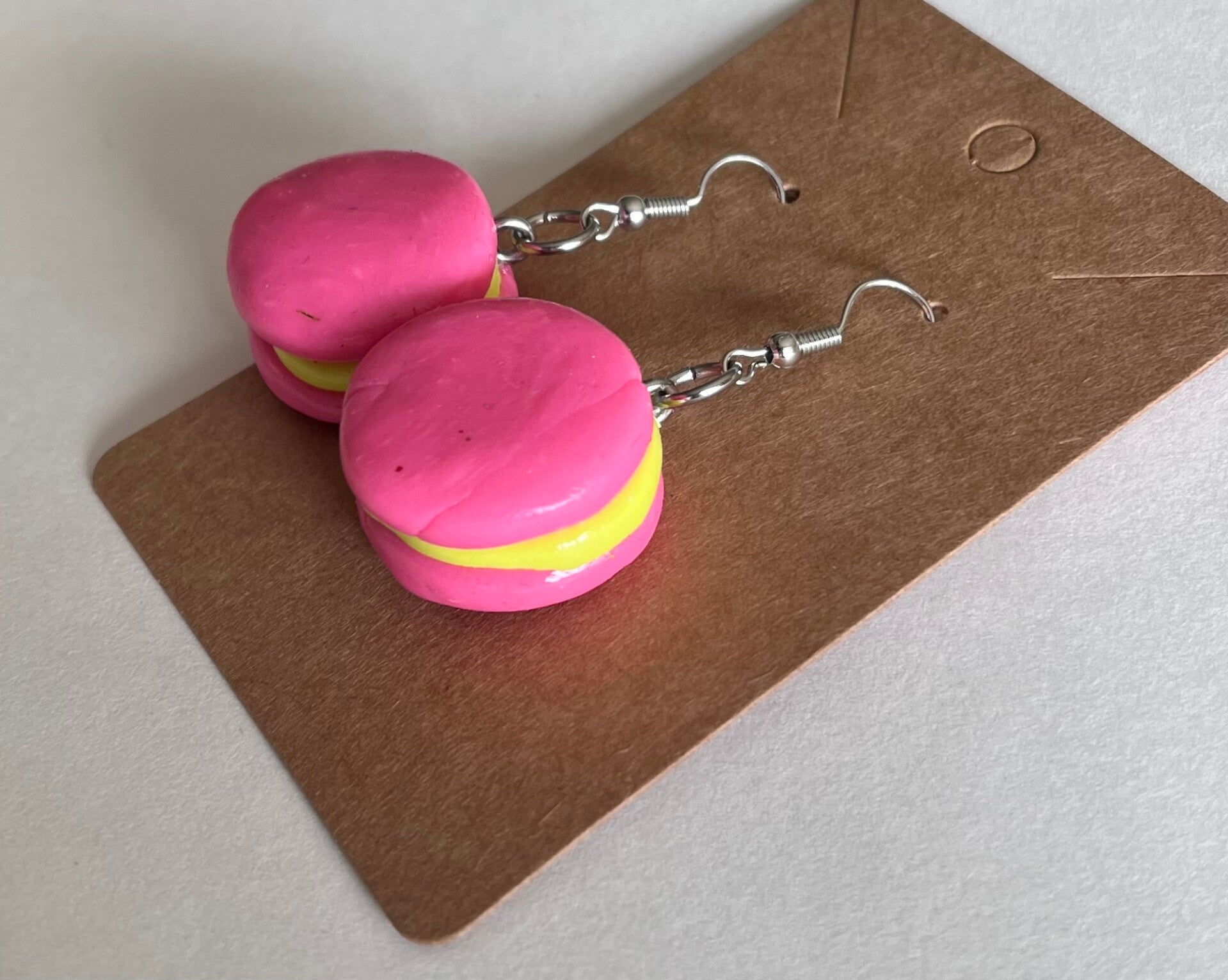 Boucles d’oreilles macaron