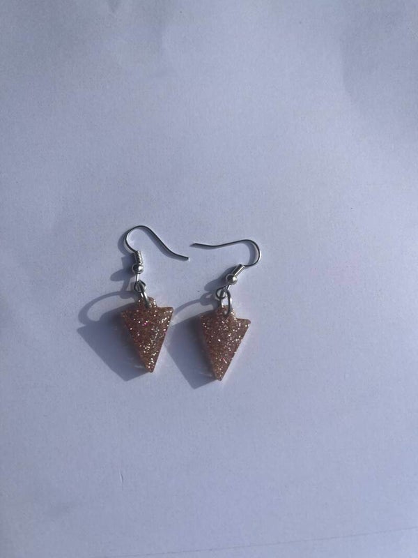 Boucle d’oreille triangle