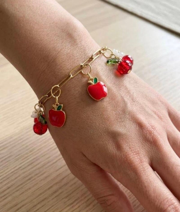 Bracelet cerises