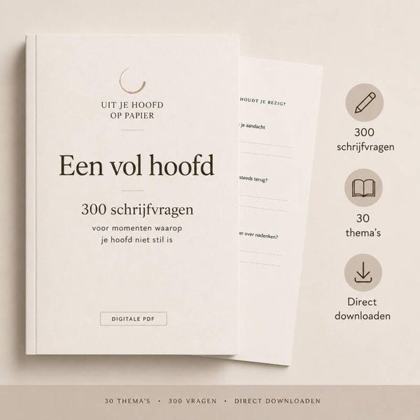 Een vol hoofd – 300 reflectievragen