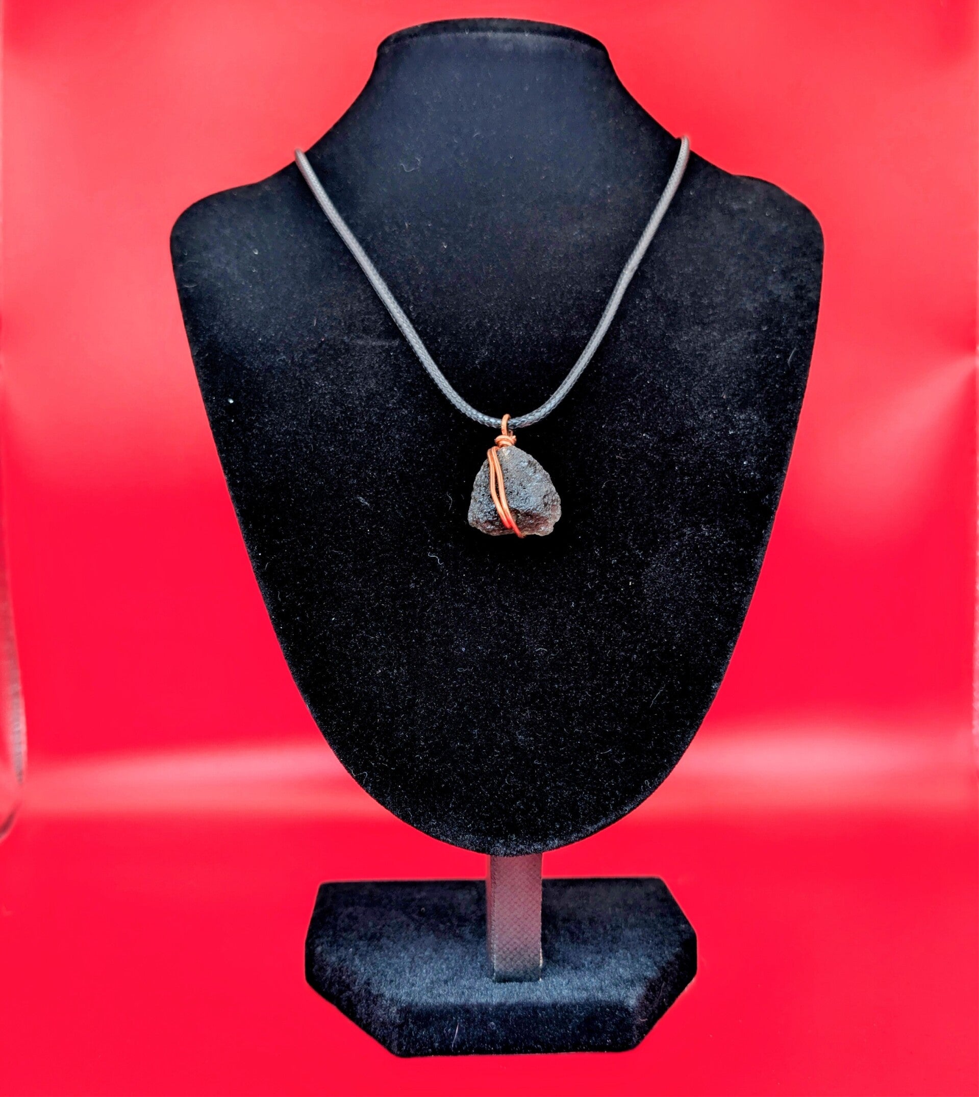Collier tectite cuivre