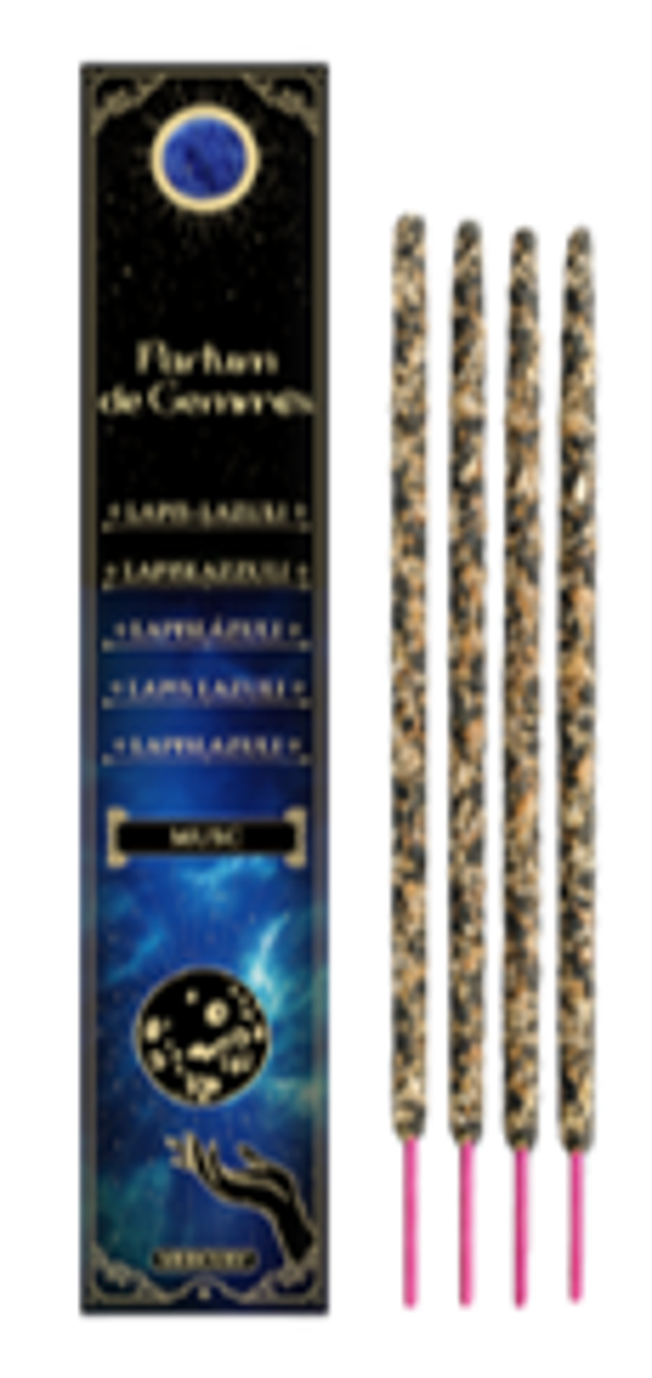 Encens Smudge Stick Parfum de Gemmes Musc & Lapis-Lazuli