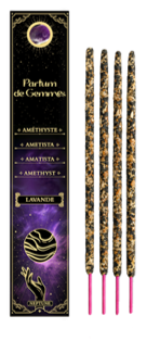 Encens Smudge Stick Parfum de Gemmes - Lavande & Améthyste