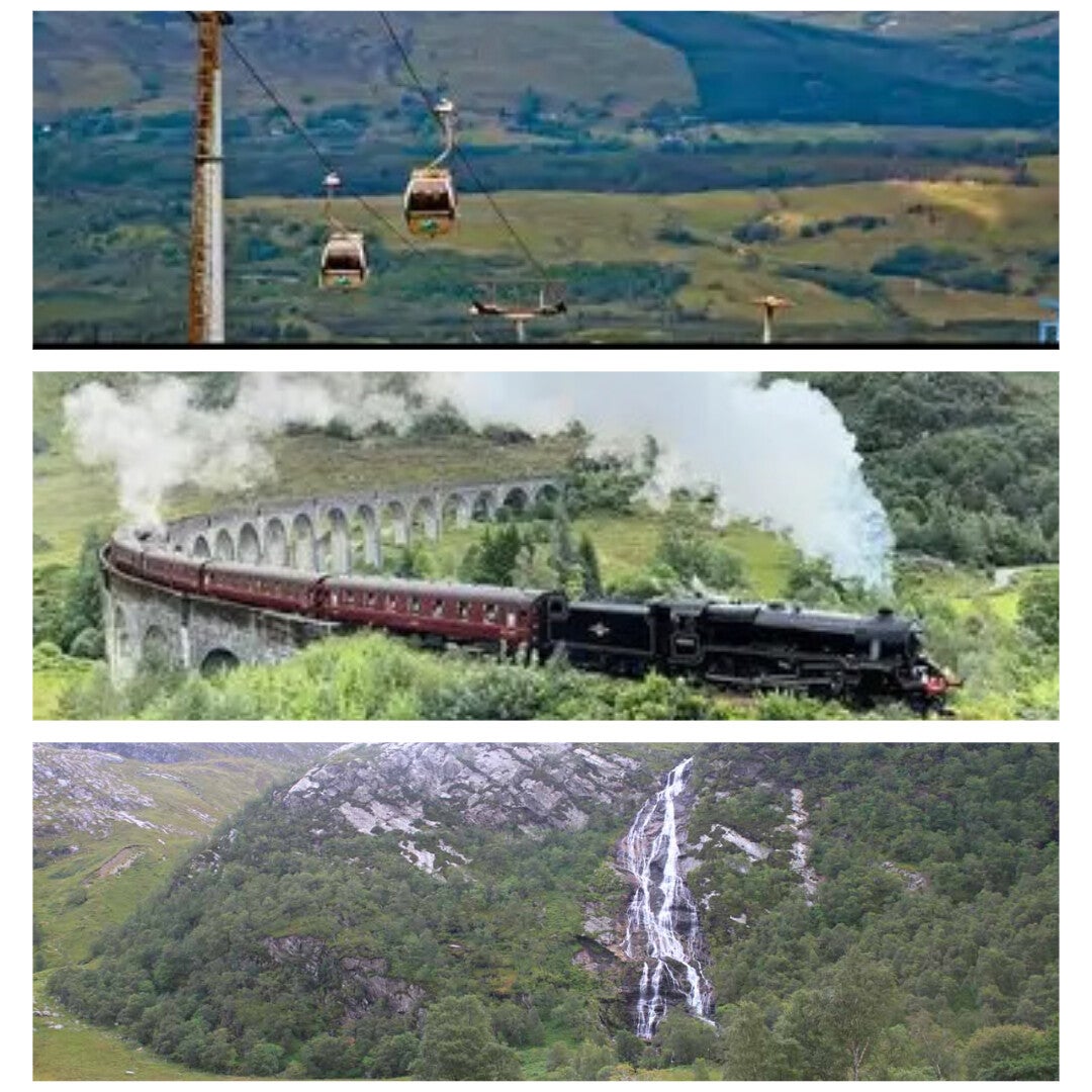 Bobby's Taxi Fort William - Tourist Transfers to Steall Falls, Glenfinnan Viaduct & Nevis Range. Book half-day or full-day tours in the Scottish Highlandss.