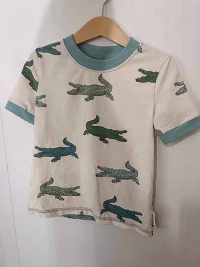 T-shirt krokodil