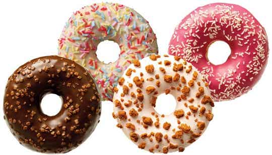 Donut ongevuld