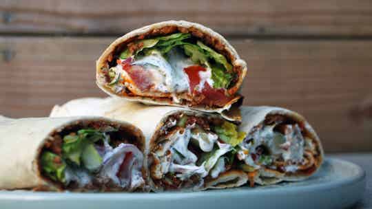 Turkse pizza met groenten