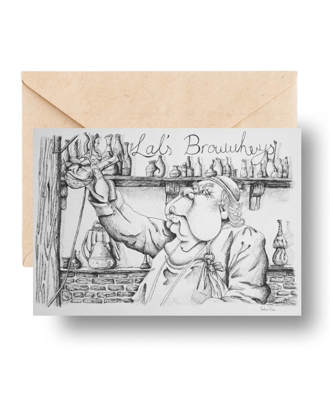 Ansichtkaart A6 Lariekoekhuys