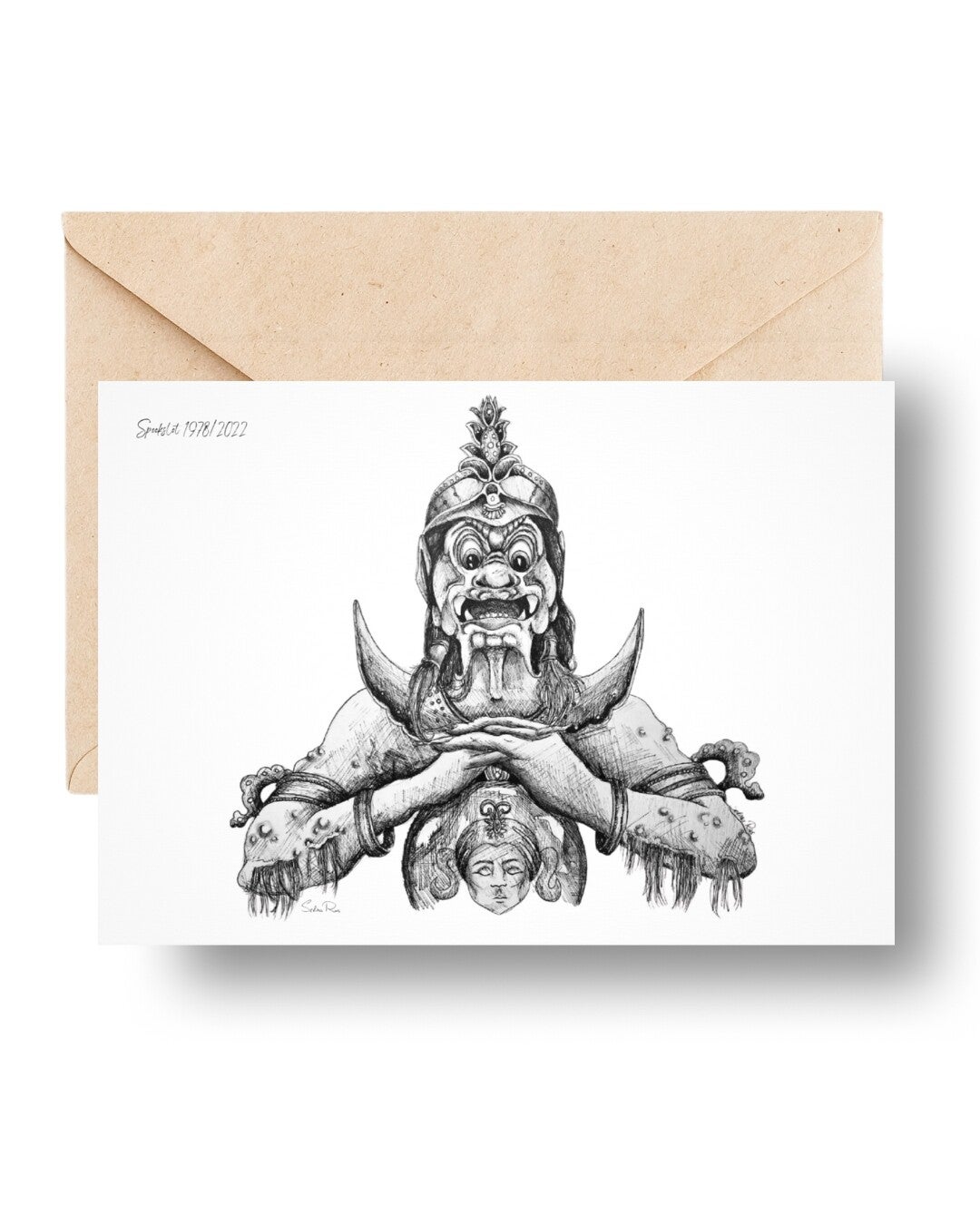 Ansichtkaart A6 Spookslot