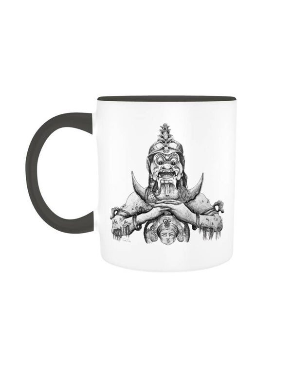 Mok Spookslot Zwart/ Wit