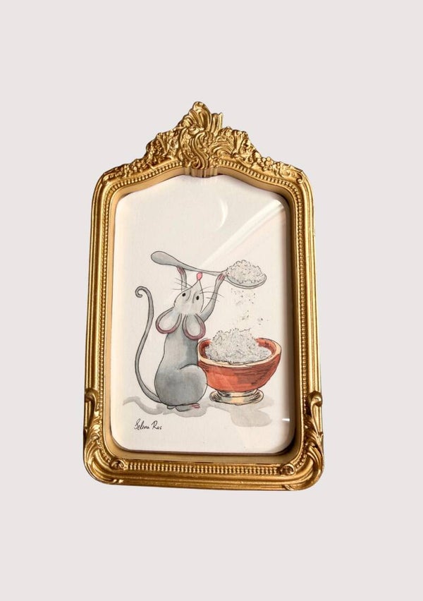 Handgetekende Illustratie – Anton Pieck Muisje