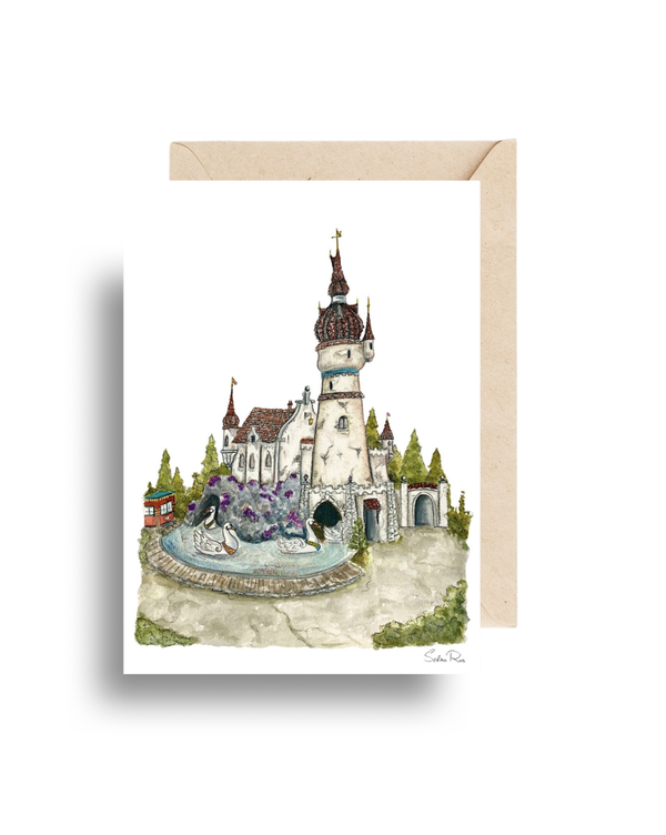 Kaart Zwanen Kasteel