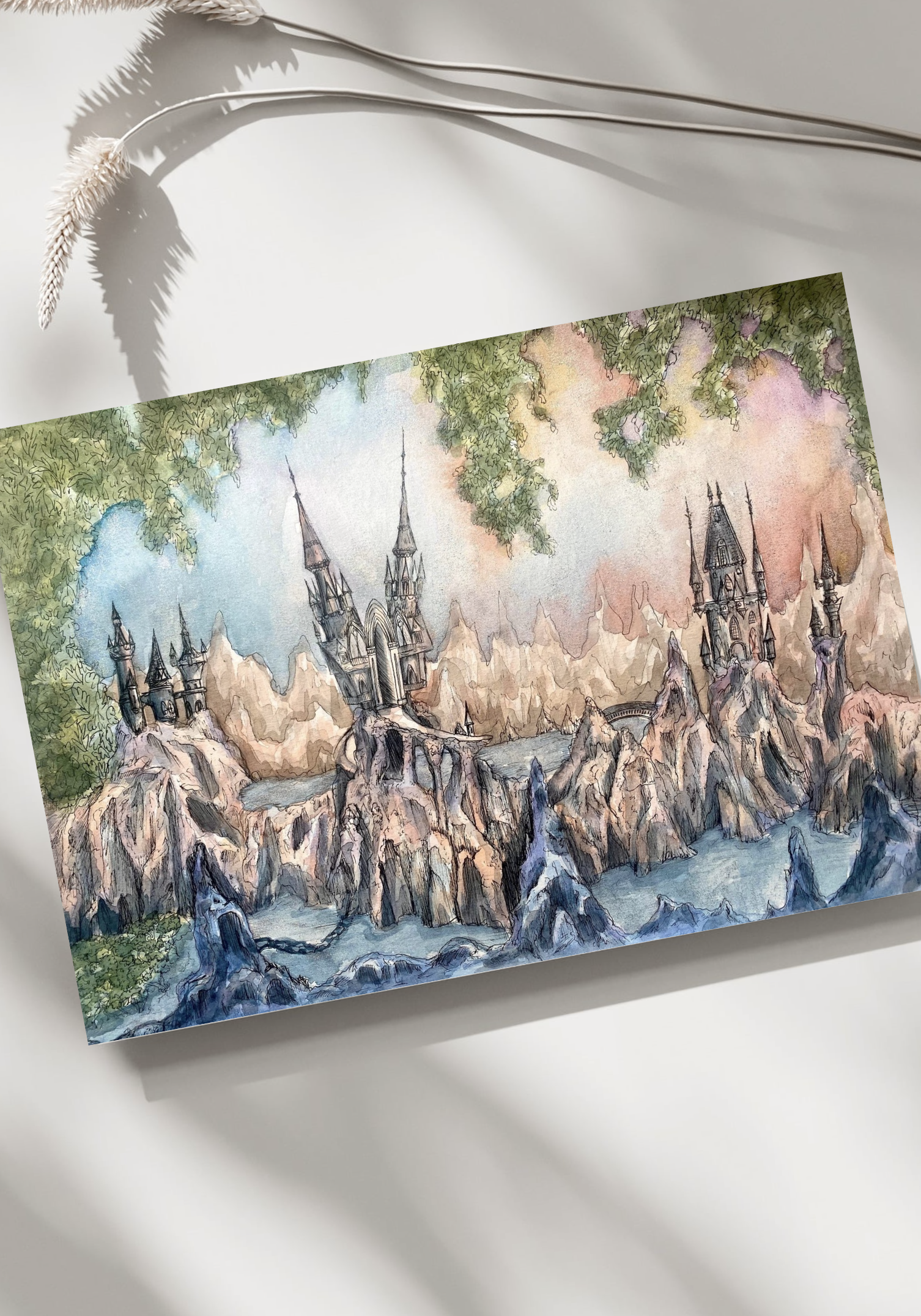 Limited Edition Print – Kastelenrijk Droomvlucht